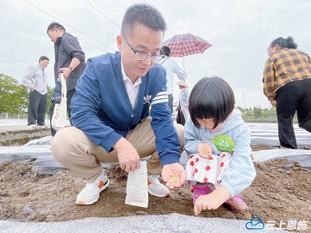 体验农耕科普 播种希冀种子(图4)